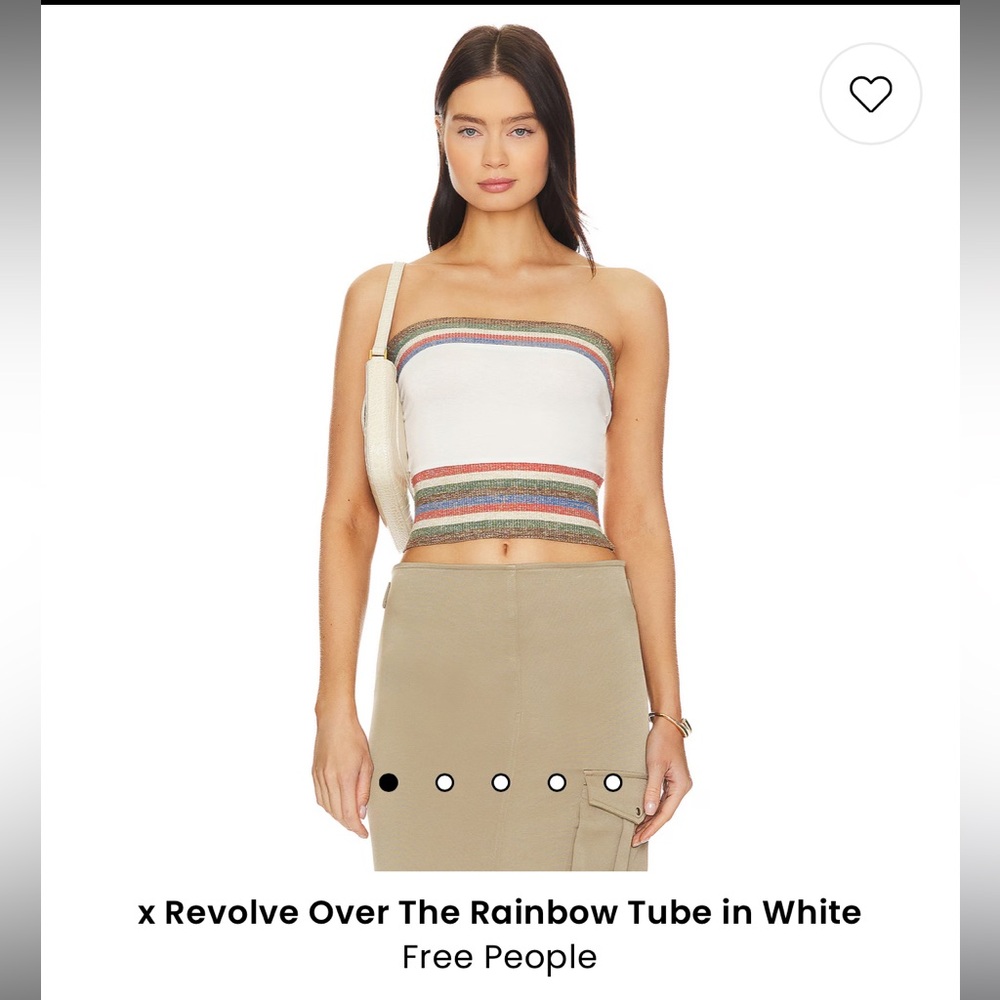 Free People x Revolve Over the Rainbow Tube - NWT